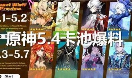 原神最新卡爆料,神秘力量觉醒，探索未知领域